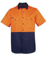 JB's Hi Vis S/S 150G Work Shirt