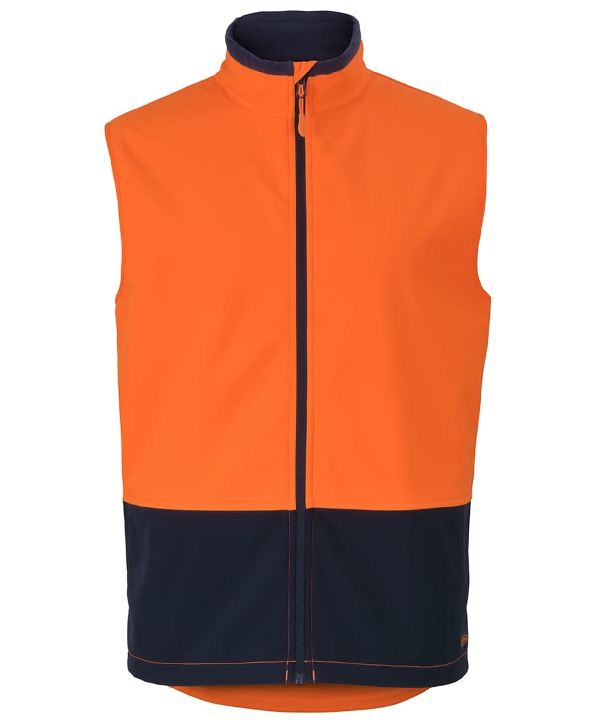 JB's Hv Three Layer Softshell Vest Lime/Navy