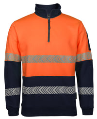 JB's Hv 1/2 Zip Segmented Tape Fleecy