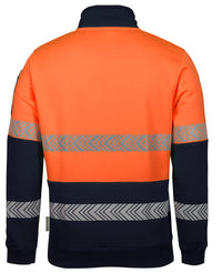 JB's Hv 1/2 Zip Segmented Tape Fleecy