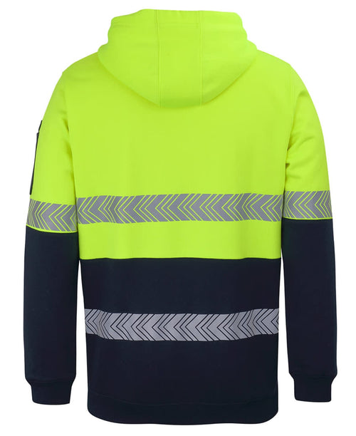 JB's Hv (D+N) 1/2 Zip Segmented Tape Hoodie