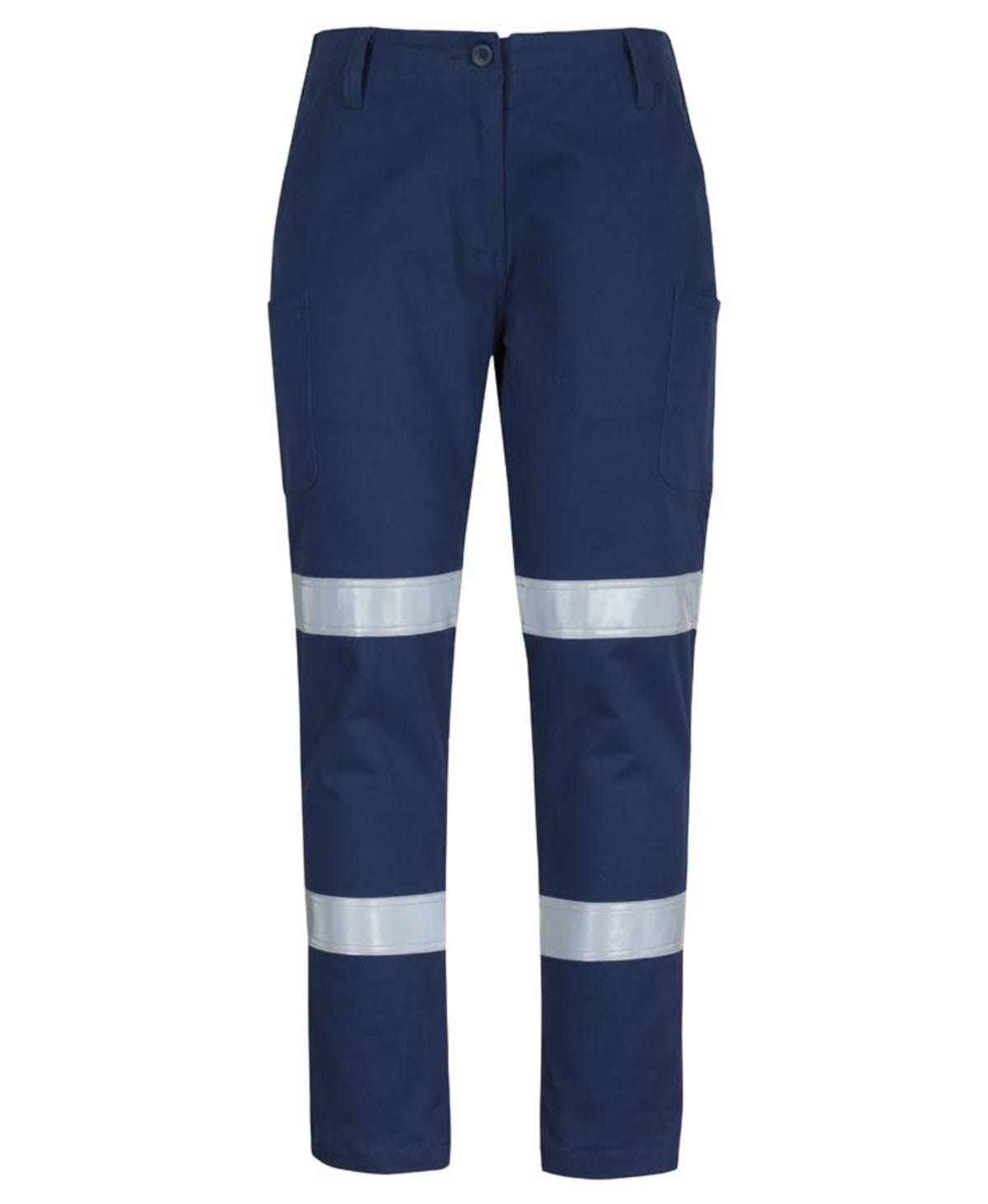 JB's Lds Multi Pkt Stretch Twill Pant With D+N Tape Navy