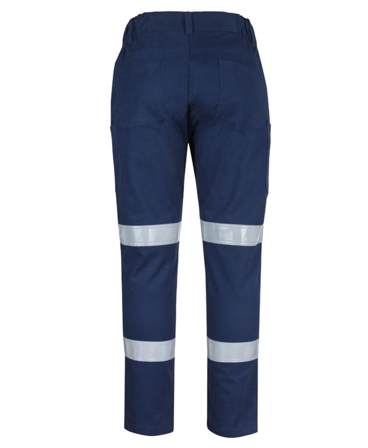 JB's Lds Multi Pkt Stretch Twill Pant With D+N Tape Navy
