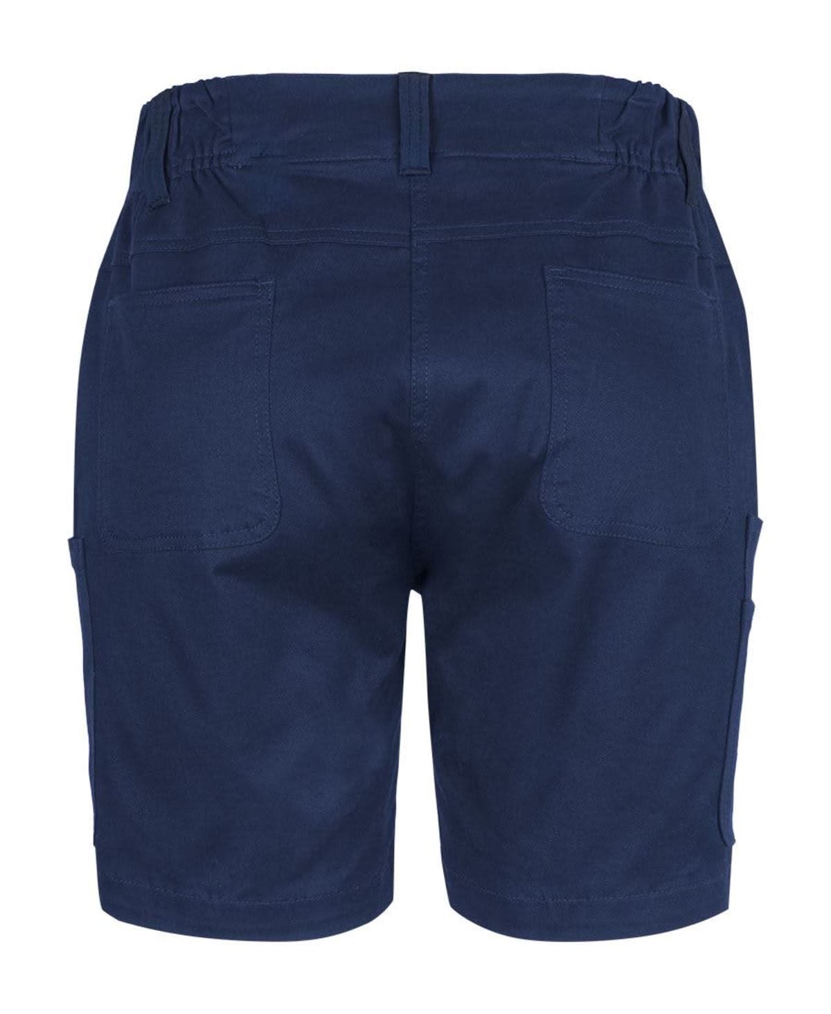 JB's Ladies Multi Pocket Stretch Twill Short Navy