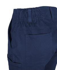 JB's Ladies Multi Pocket Stretch Twill Short Navy