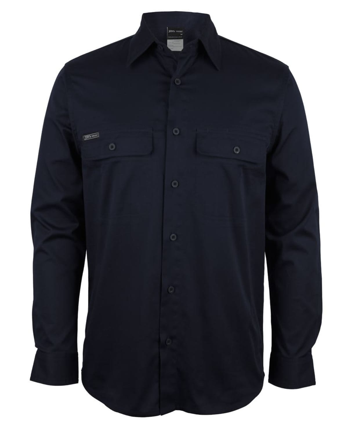 JB's L/S Stretch Work Shirt Navy