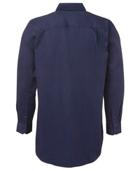 JB's Close Front L/S Work Shirt Navy