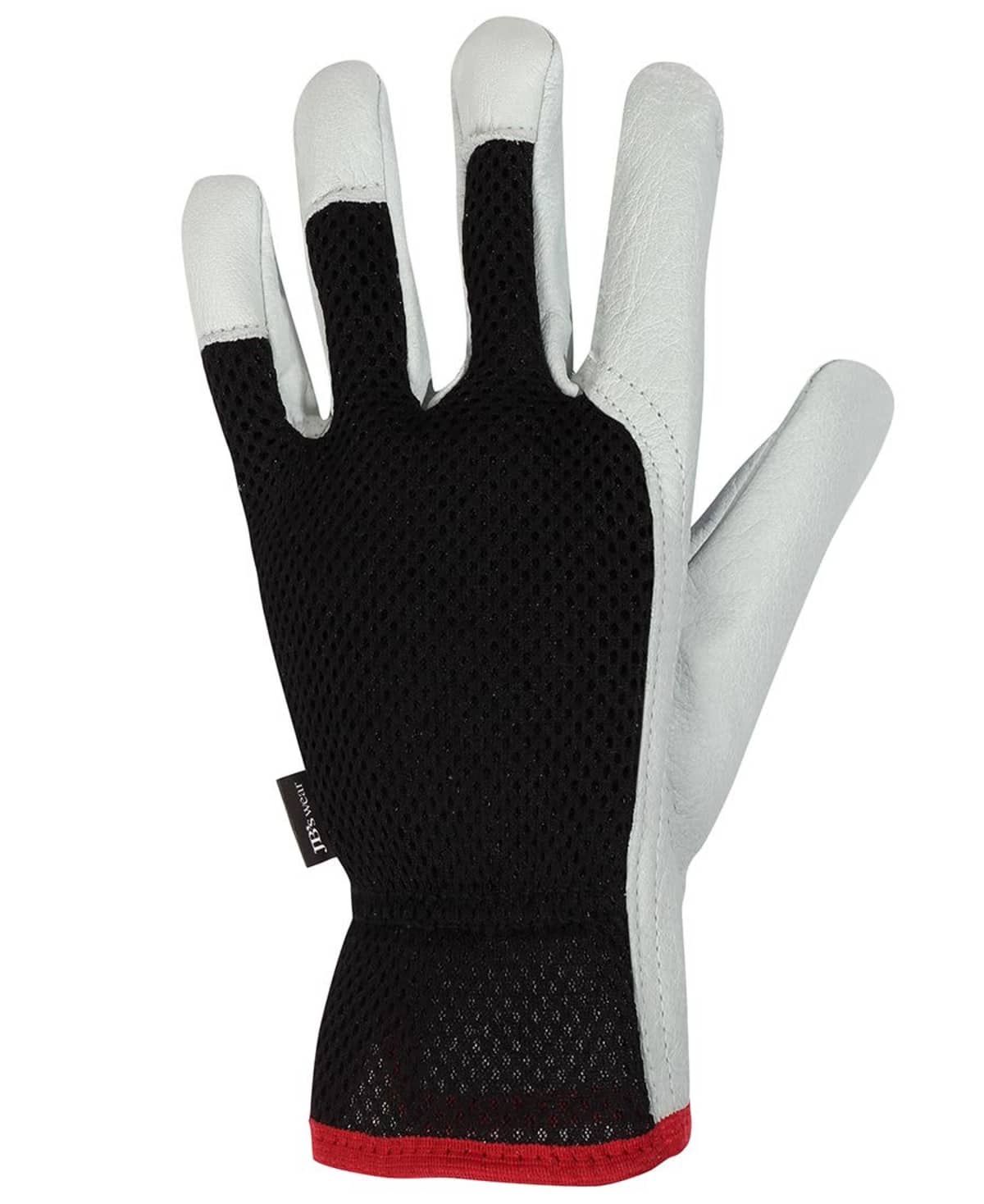 JB's Vented Rigger Glove (12 Pk) Black/Natural