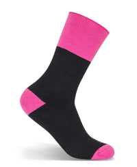 JB's Ladies Work Sock 3 Pack Black/