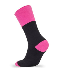 JB's Ladies Work Sock 3 Pack Black/