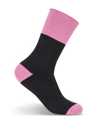 JB's Ladies Work Sock 3 Pack Black/