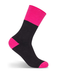 JB's Ladies Work Sock 3 Pack Black/