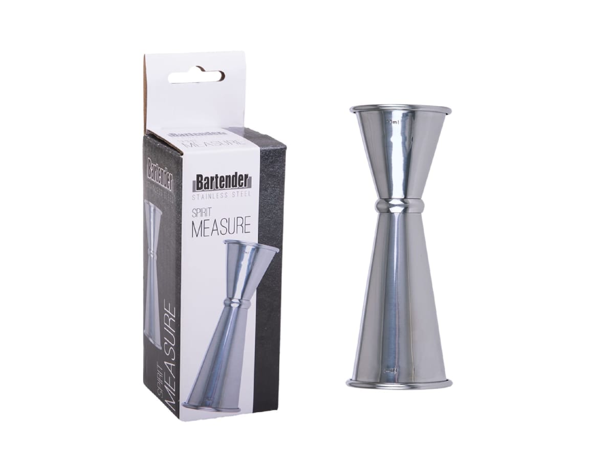 Bartender S/S Spirit Measure Boxed 30/60ml