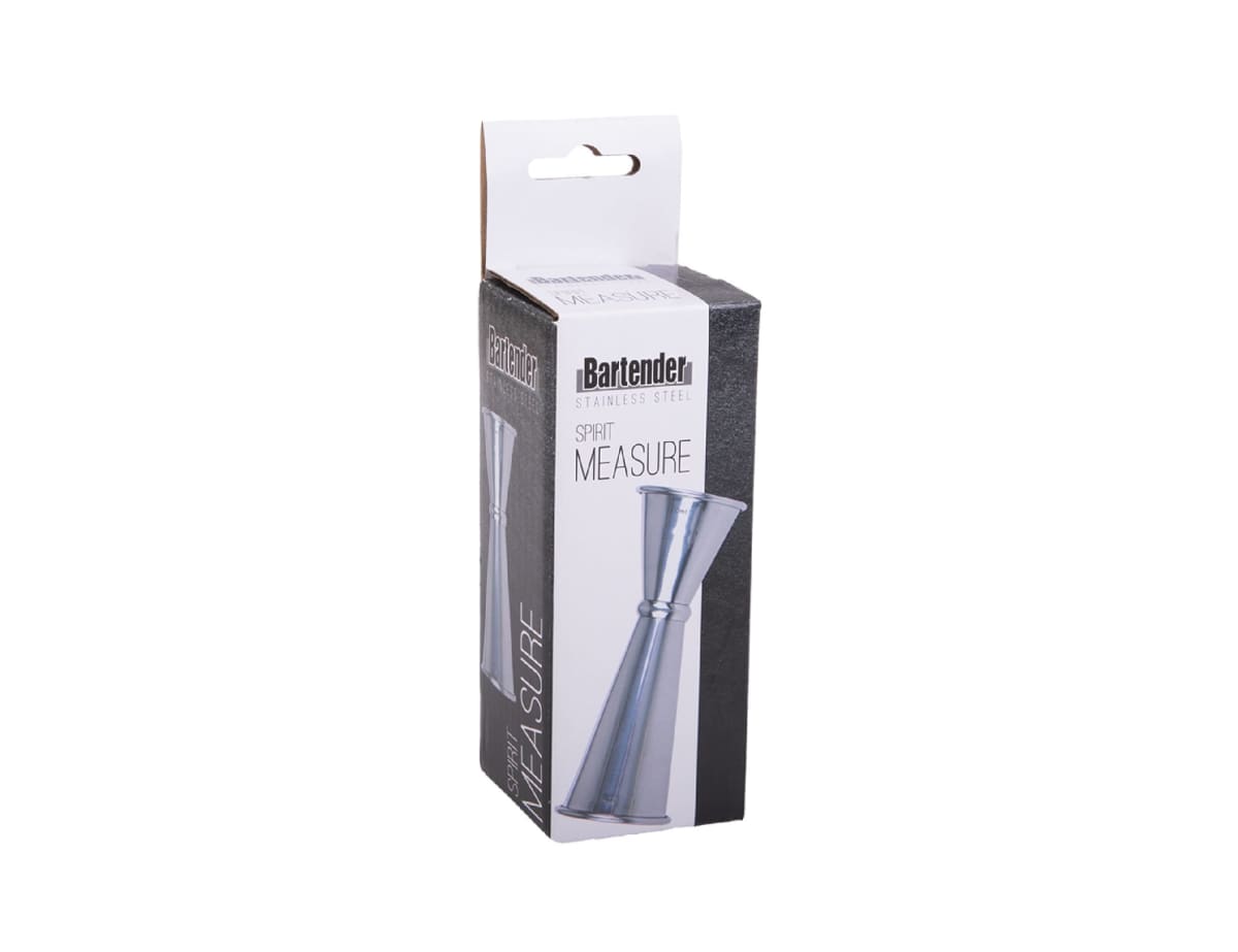 Bartender S/S Spirit Measure Boxed 30/60ml