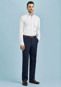 Mens Cool Stretch Flat Front Pant (Stout)