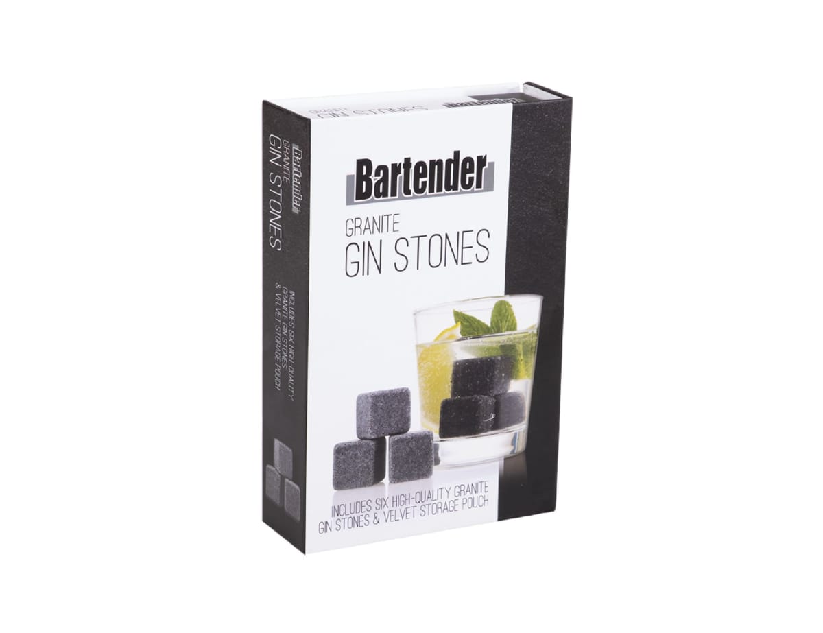 Bartender Gin Stones Set 6 w/ Bag