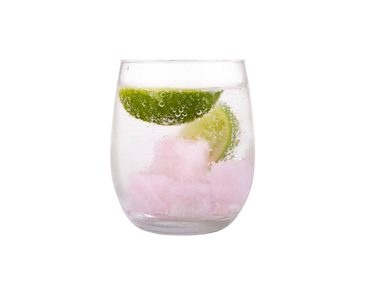 Bartender Rose Quartz Gin Stones Set 6 w/ Bag