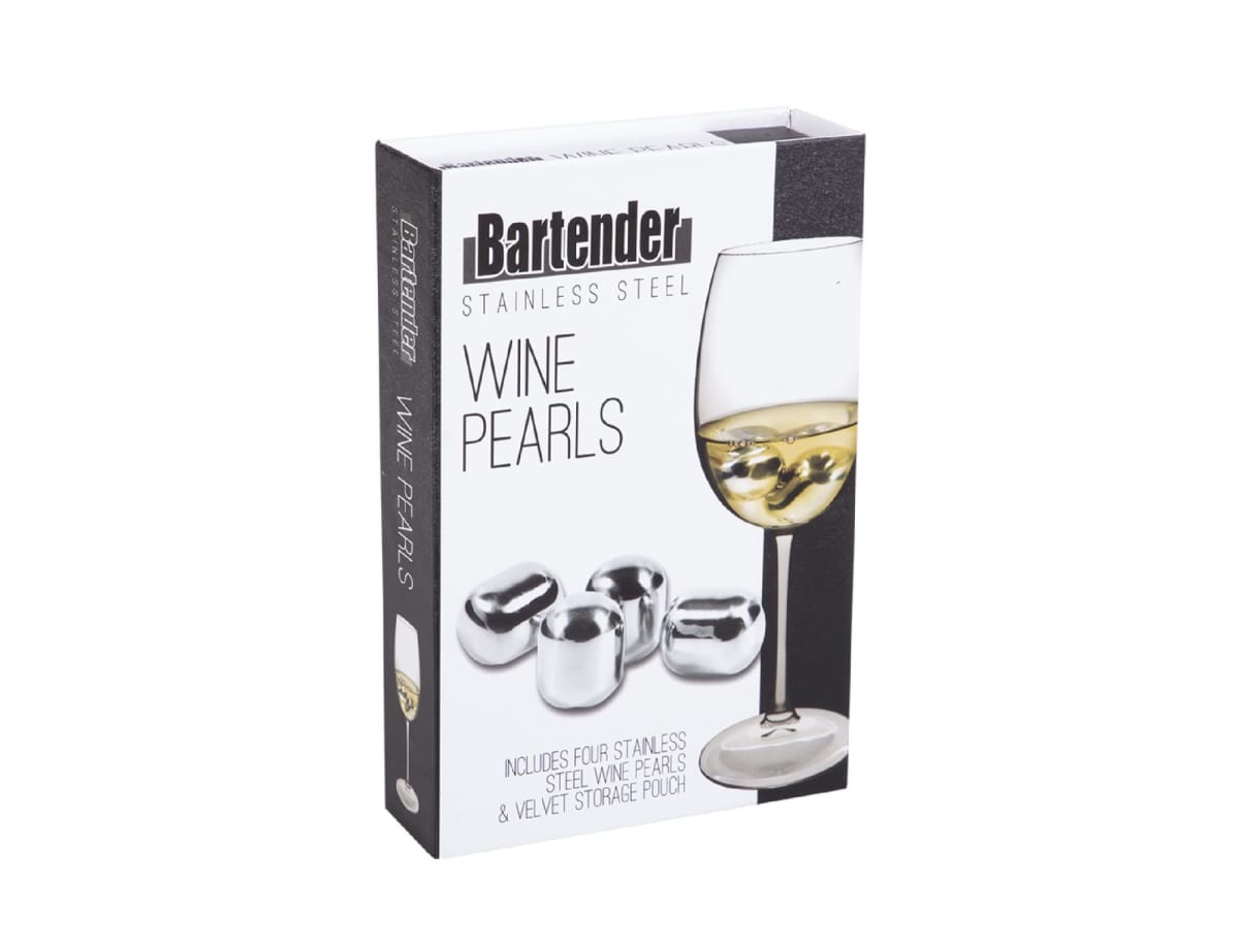 Bartender S/S Wine Pearls Set 4 w/ Bag