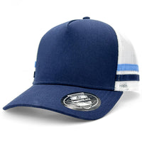Striped Trucker