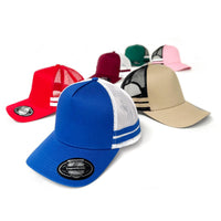 Striped Trucker