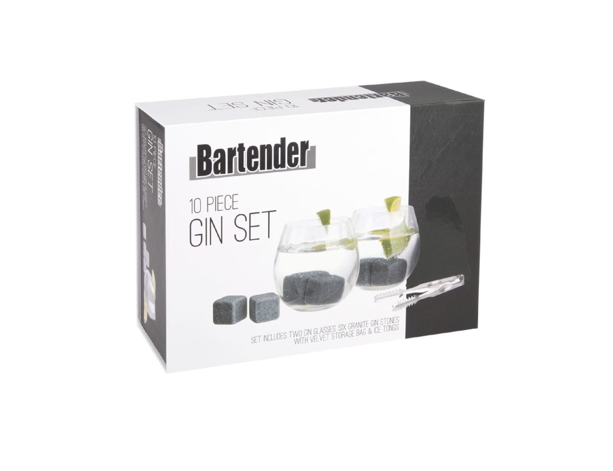 Bartender 10 Piece Gin Set