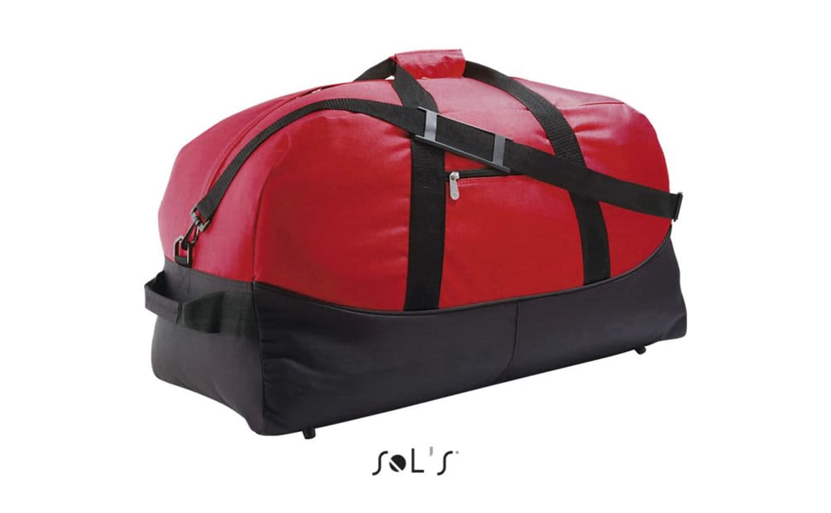 STADIUM65 TWO COLOUR 600D POLYESTER TRAVEL/SPORTS BAG