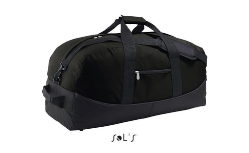 STADIUM65 TWO COLOUR 600D POLYESTER TRAVEL/SPORTS BAG