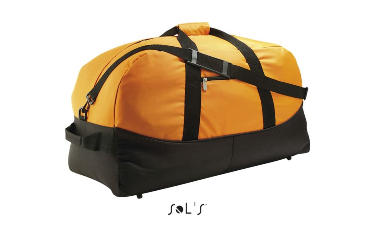 STADIUM65 TWO COLOUR 600D POLYESTER TRAVEL/SPORTS BAG