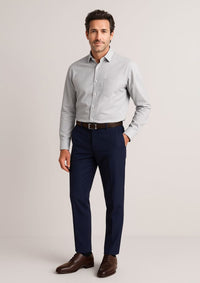Mens Siena Slim Fit Flat Front Pant (Regular)