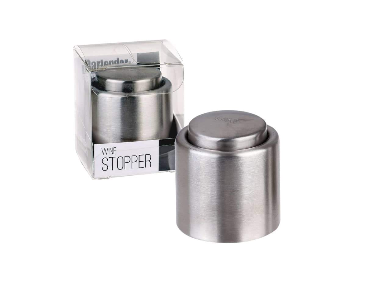 Bartender S/S Wine Stopper