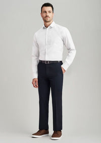 Mens Comfort Wool Stretch Slimline Pant