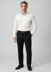 Mens Comfort Wool Stretch Adjustable Waist Pant