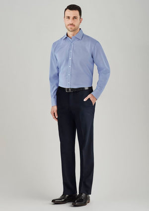 Mens Comfort Wool Stretch Adjustable Waist Pant