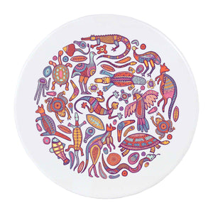 Circular Sublimated Ceramic Coaster