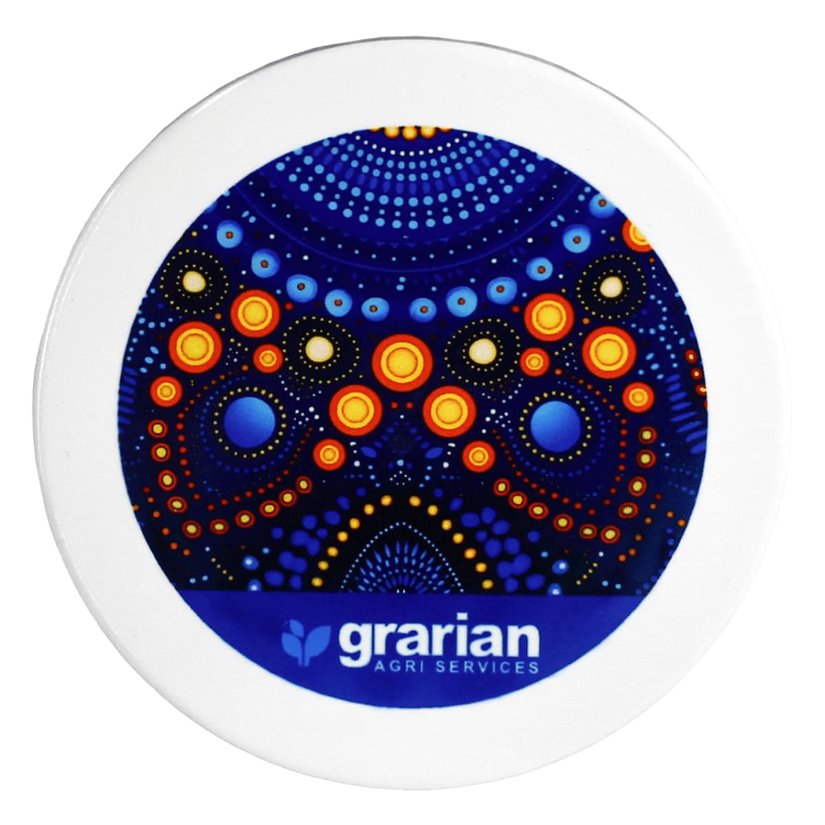 Circular Sublimated Ceramic Coaster