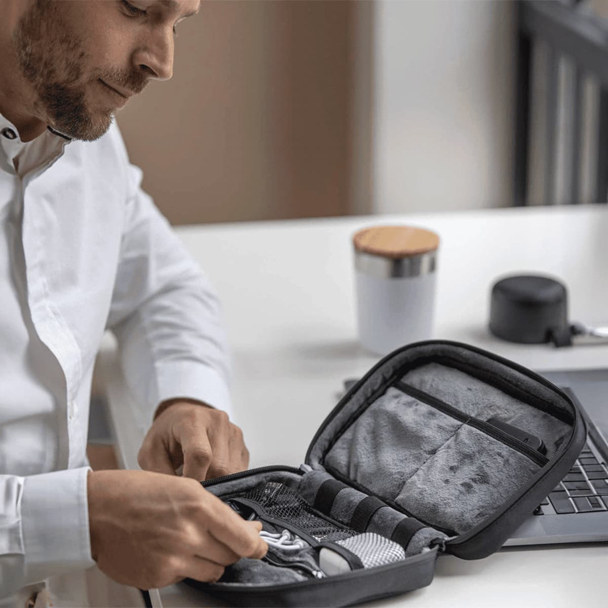 Rise GRS Recycled Organiser Pouch