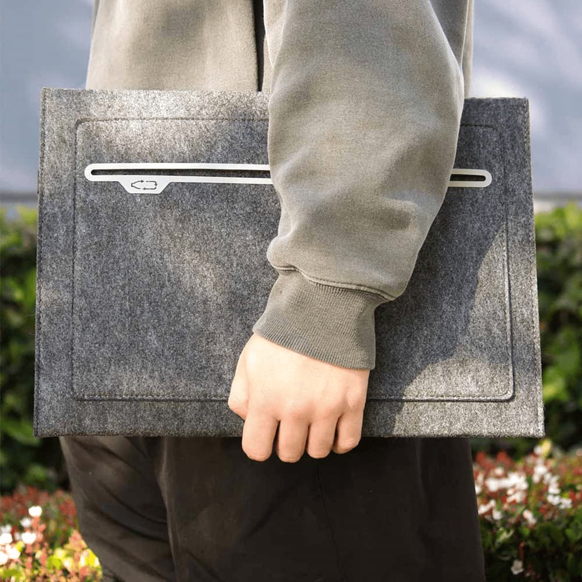 Doco Recycled 15" Felt Laptop Sleeve