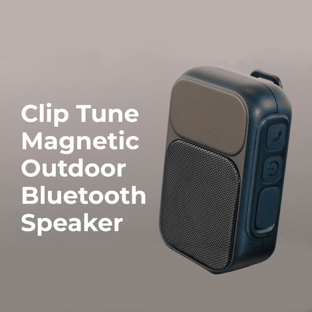 Clip Tune Magnetic Outdoor Bluetooth Speaker