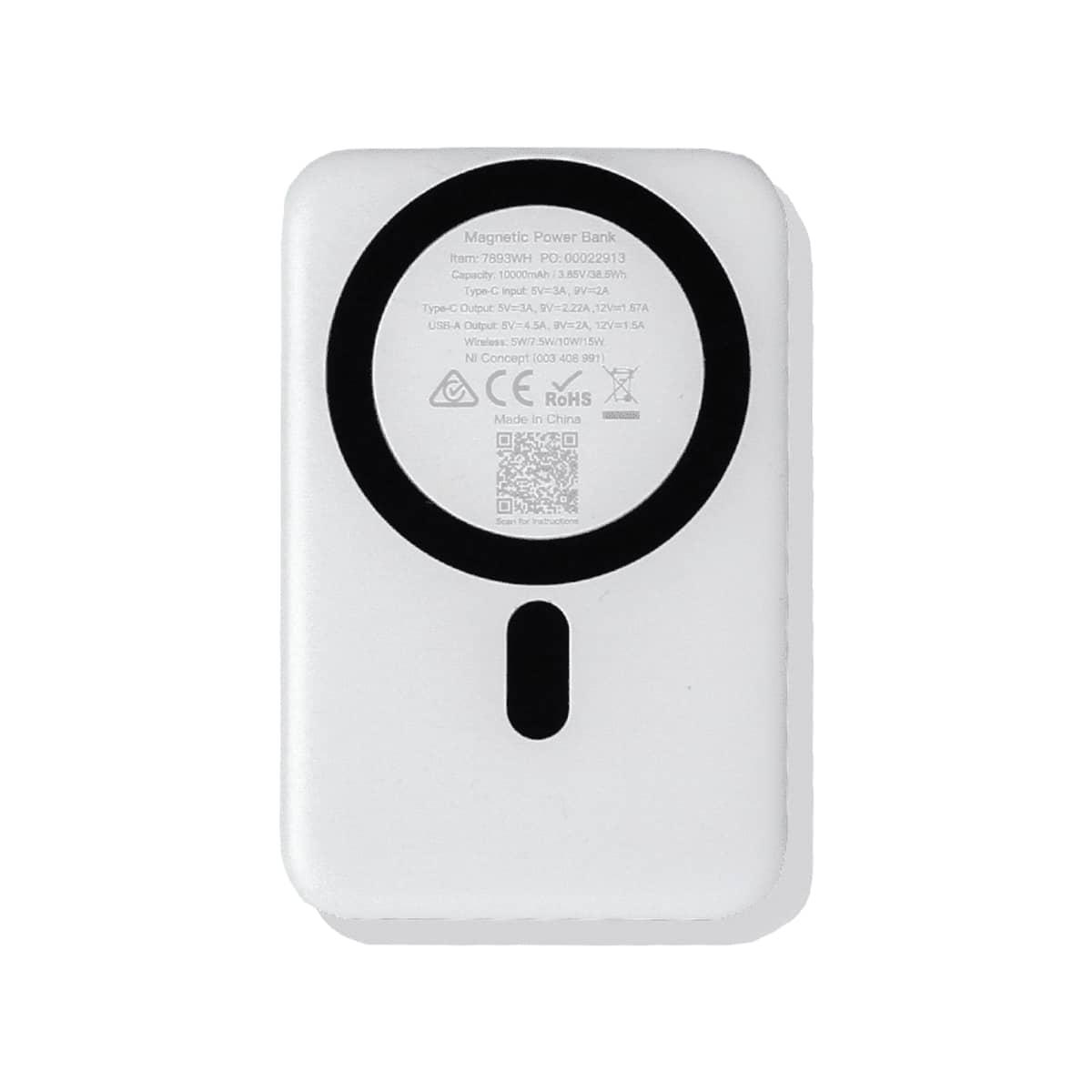 Magnetic Power Bank w/ Phone Stand 10000 mAh