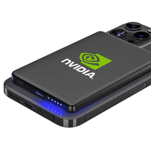 Slim Metal Magnetic Power Bank 5000 mAh