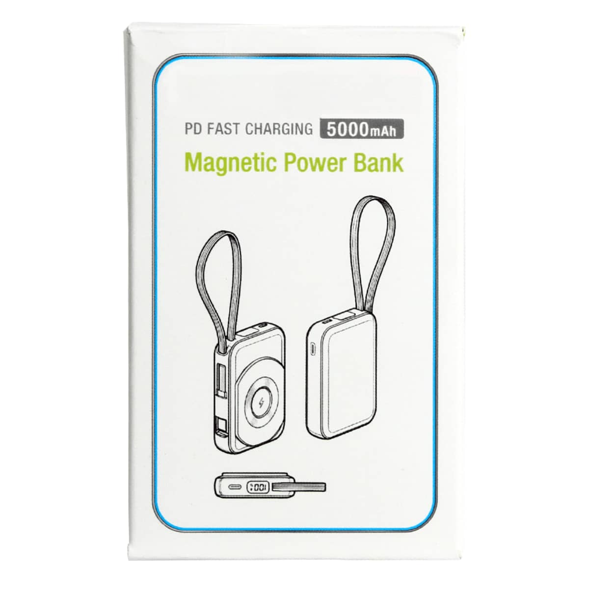 Orbit Magnetic Power Bank 5000mAh