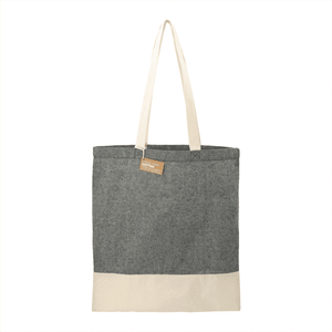 Split Recycled 150ml Cotton Twill Convention Tote