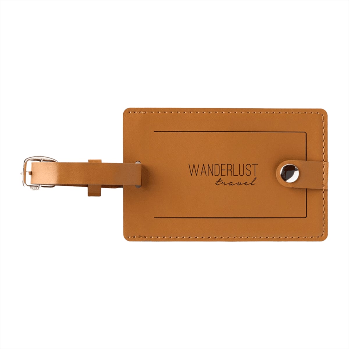 Bio Leather Luggage Tag