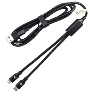 120cm 4 in 1 Fast Charging Data Transfer Cable