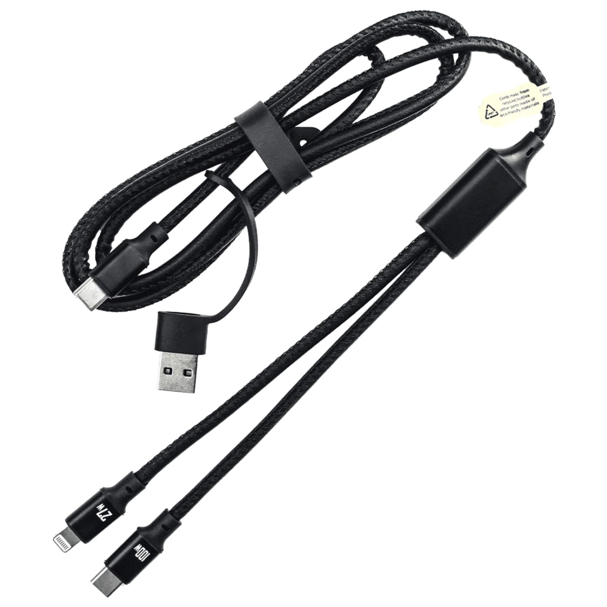 120cm 4 in 1 Fast Charging Data Transfer Cable