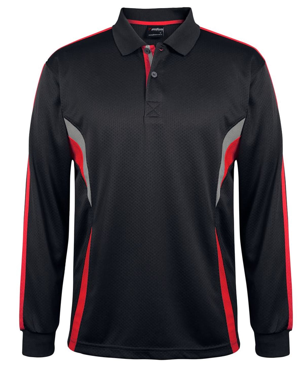 PODIUM L/S COOL POLO