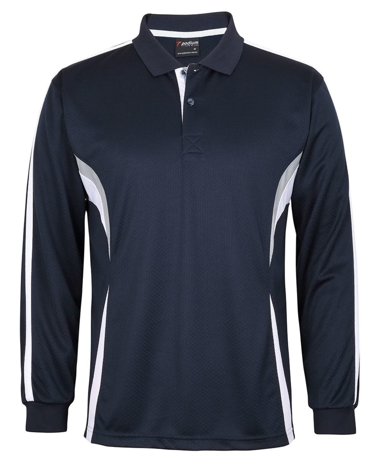 PODIUM L/S COOL POLO