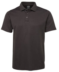 PODIUM COTTON BACK YARDAGE POLO GUNMETAL-