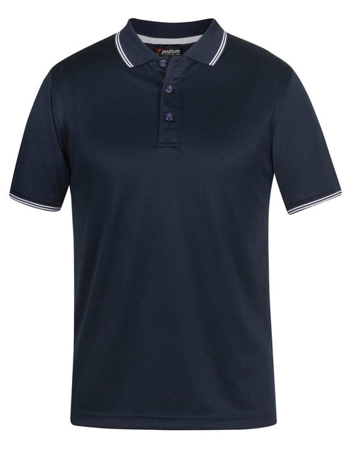 PDM JACQUARD CONTRAST POLO