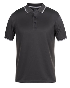 Podium Jacquard Contrast Polo